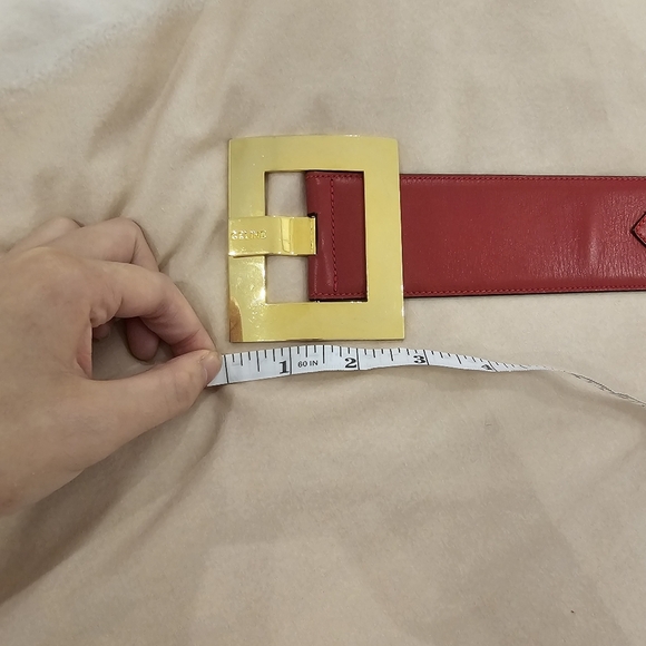 Celine red belt - Picture 5 of 12